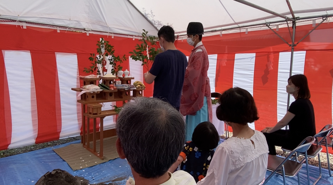 土佐市S様邸地鎮祭